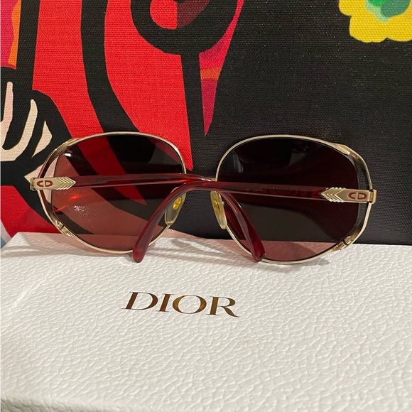 Vintage Christian Dior 2250 Sunglasses Austria Butterfly RARE Collector - Picture 3 of 9